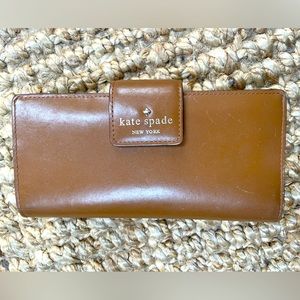 Kate Spade Camel Yellow Wallet